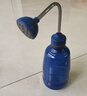 彎嘴灑水壺澆水壺擠壓式小型室內園藝工具長(cháng)嘴澆花多肉花卉擠壓壺 藍色手捏壺 曬單實(shí)拍圖