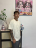 馬克華菲新款短袖T恤男士夏季薄款純色打底衫潮牌圓領(lǐng)休閑百搭涼感上衣男 曬單實(shí)拍圖