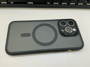 億色（ESR）適用蘋(píng)果15promax手機殼iphone15promax保護套磁吸殼硅膠軟邊超薄磨砂氣囊防摔鏡頭全包男女半透黑 曬單實(shí)拍圖