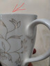 集雅斯茶杯陶瓷帶把水杯瓷杯杯瓷喝水瓷器杯瓷器茶碗家用杯子套裝茶具 260ML大杯 茶杯 曬單實拍圖