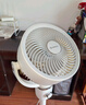 艾美特（AIRMATE）【小暴風(fēng)】空氣循環(huán)扇大風(fēng)量搖頭電風(fēng)扇家用臺式落地扇升級加高換氣輕音柔風(fēng)小風(fēng)扇 FA18-X115 曬單實拍圖