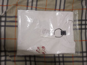 瀾巢軒刺繡麒麟夏季潮牌潮流中國風短袖T恤男寬松百搭半袖國潮體恤上衣 白色 【優(yōu)質(zhì)棉料】 XL 【建議145-170斤】 曬單實拍圖