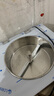 樂杰樂杰炒冰機(jī)商用炒酸奶機(jī)炒奶果機(jī)單雙鍋雪花酪機(jī)擺攤?cè)詣?dòng) 銀色2000瓦單鍋炒冰機(jī) 曬單實(shí)拍圖