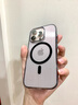 素洛適用蘋果16Promax手機(jī)殼果凍色瓦楞紋iPhone15Pro膚感超薄磨砂14MagSafe半透明磁吸13不粘指紋軟邊 透黑-磨砂瓦楞紋磁吸 iPhone 16 Pro 曬單實(shí)拍圖
