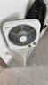 美的（Midea）電風(fēng)扇 家用臺式桌面小風(fēng)扇鴻運扇宿舍臥室節(jié)能電扇臺扇轉(zhuǎn)頁扇輕音低噪五葉風(fēng)扇 KYT30-21MA 曬單實拍圖