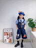G.DUCKKIDS兔子警官兒童衣服瘋狂動物城服裝朱迪cos女童套裝夏季工裝三件套 三件套送領(lǐng)帶 110 （建議身高100cm 4-5歲）cm 曬單實(shí)拍圖