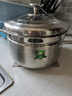 蘇泊爾（SUPOR）316不銹鋼小蒸鍋加厚一單層瀝米飯蒸飯鍋家用湯鍋一體 日式蒸鍋(6L) 26cm 316不銹鋼材質 曬單實拍圖