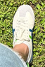 Onitsuka Tiger鬼塚虎經(jīng)典舒適復(fù)古MEXICO 66?男女款輕便百搭運(yùn)動休閑鞋 米白色/藍(lán)色 38 曬單實(shí)拍圖