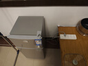 志高（CHIGO）小冰箱迷你小型家用冷藏冷凍兩用宿舍出租房用雙門辦公室電冰箱節(jié)能省電 【一級能效】76L銀色【三天約一度電】 曬單實拍圖