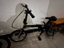 大行（DAHON）折疊自行車(chē)16英寸YUKI超輕迷你便攜男女式通勤單車(chē)KT610 黑色  曬單實(shí)拍圖