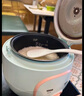 美的（Midea）迷你電飯煲微壓 小型家用電飯煲1-2人電飯鍋家用1-2-3個(gè)人用宿舍萌趣多功能煲湯煮飯煮粥不粘內(nèi)膽 【一鍵煮飯】防粘內(nèi)膽 1.6L 老人/小孩都會(huì)用 曬單實(shí)拍圖