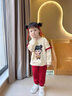 G.DUCKKIDS小黃鴨童裝哪吒衣服女童套裝春秋2025款兒童運動(dòng)套裝女孩寶寶秋裝 圖片色 110 建議4~5歲【100-110cm】cm 曬單實(shí)拍圖