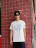 名創(chuàng)優(yōu)品（MINISO）運(yùn)動(dòng)短袖男款夏季網(wǎng)眼速干正肩t恤冰絲涼感防曬體恤衫  白 XL 曬單實(shí)拍圖