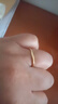 中國黃金（CHINA GOLD）黃金戒指女足金莫比烏斯環(huán)光面素圈戒指生日禮物送女友老婆 16號【甄選禮盒】 0.5g 曬單實(shí)拍圖