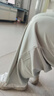 真維斯休閑褲女夏季UPF50+防曬冰絲涼感垂感百搭直筒褲女淺綠L 曬單實拍圖