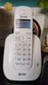 AT&T 美國(guó)31109MKII中文菜單無繩電話機(jī)單機(jī)來電顯示子母機(jī)一拖一辦公家用固話老人無線座機(jī) 31109中文版 白色 曬單實(shí)拍圖