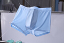 帕蘭朵【透氣貼膚】冰絲涼感男士內(nèi)褲男3條裝10A級抑菌夏季平角短褲 藍(lán)色+黑色+深藍(lán) 3條 XL 【適合110-130斤】 曬單實(shí)拍圖