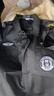 GP 夏季保安制服黑色薄款透氣保安工作服夏裝短袖套裝保安服裝作訓(xùn)服 單上衣(夏短) 175 曬單實(shí)拍圖