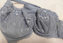 愛(ài)慕「花瓣內(nèi)衣」性感蕾絲刺繡薄杯大胸顯小文胸花盈AM138331魚尾灰B75 曬單實(shí)拍圖