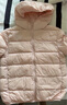 巴拉巴拉（BALABALA）童裝兒童羽絨服兩件套男童女童寶寶冬裝連帽外套 綠白色調(diào)00341 100 充絨量31g 曬單實(shí)拍圖