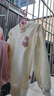 迪士尼（Disney）女童超萌套裝秋季嬰兒衣服可愛兔子衛(wèi)衣褲子韓版小童秋季兩件套 套裝春秋款 100 曬單實(shí)拍圖