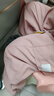 SNOOPY男童工裝褲2025春季新款男孩運(yùn)動(dòng)褲女大童褲子兒童春裝長褲 純色粉 110 曬單實(shí)拍圖