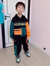 木木屋男童秋裝套裝2025新款兒童衣服男孩連帽衛(wèi)衣春秋季中大童運動服裝 黑色 110 尺碼4~5歲【100-110cm】 曬單實拍圖