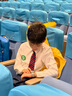 衣諾坊兒童西服套裝襯衫西褲演出服男童主持人西裝六一表演服園服畢業(yè)照 曬單實(shí)拍圖