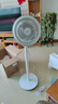 美的（Midea）【暴風(fēng)循環(huán)】空氣循環(huán)扇大風(fēng)量搖頭電風(fēng)扇家用臺式落地扇輕音臥室節(jié)能小風(fēng)扇柔風(fēng)輕羽扇 FGA24TQ 曬單實(shí)拍圖
