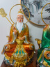 黃銅太上老君神像彩繪道家三清道祖銅像家用供奉元始天尊擺件大號(hào) 銅彩精工款-50號(hào)三清道祖一套 曬單實(shí)拍圖