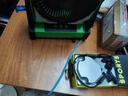 蔓斯菲爾（MSFE）實木腿電腦桌臺式雙人書桌學習桌辦公桌工作臺桌椅套裝長條桌子 【進口橡木腿】胡桃色180*60cm 曬單實拍圖