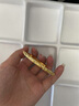 福佳來黃金滿天星手鐲999足金包足銀大氣實心閃耀推拉鐲子情人節(jié)送老婆 金3克總重約30克滿天星手鐲 曬單實拍圖