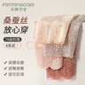 芬騰可安（FENTENGCARE）4條裝蕾絲內(nèi)褲女生性感親膚無痕輕奢中腰女士三角褲Q3 曬單實拍圖