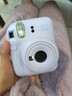 FUJIFILM/富士 instax Mini12 一次成像美顏拍照相機可愛學(xué)生禮物海外原裝 MINI12 鳶尾紫 官方標(biāo)配 曬單實拍圖