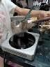 容山堂純鈦煮茶壺煮茶器2025新款烤奶茶罐罐茶養(yǎng)生壺煮茶爐套裝 茗泉特大號(hào)煮茶器+冰晶紋電陶爐 曬單實(shí)拍圖