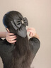 卡瑪倫（KAMALUN)緞面蝴蝶結(jié)發(fā)夾高級(jí)感彈簧夾發(fā)卡時(shí)尚簡(jiǎn)約頂夾發(fā)飾送女友生日禮物 緞面蝴蝶結(jié)發(fā)夾-禮盒（不刻字） 曬單實(shí)拍圖