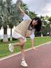 麓格立 花苞短裙女夏季2025新款防走光高腰a字半身蝴蝶結(jié)蓬蓬裙燈籠裙子 白色 M 【建議96-110斤】 曬單實(shí)拍圖