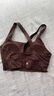 lululemon丨Energy 女士寬肩帶長(zhǎng)款運(yùn)動(dòng)內(nèi)衣 芯吸 LW2EBPA 熔巖棕 S 曬單實(shí)拍圖