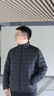 波司登（BOSIDENG）25年新款短款輕薄羽絨服男90絨戶(hù)外野營(yíng)登山旅游外套 黑色8056-經(jīng)典極簡(jiǎn)風(fēng) M 175/96A 體重約130-140斤 曬單實(shí)拍圖