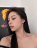 伊燦劉亦菲黃亦玫同款耳環(huán)女輕奢顯臉小眾耳圈2025年新款爆款氣質(zhì)耳飾 金色大圈圈耳環(huán) 曬單實拍圖