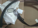 GUCCI 古馳 男士牛皮雙G板扣通體壓花商務(wù)休閑腰帶皮帶 黑色 411924 CWC1N 1000 110(建議腰圍106-114CM) 曬單實(shí)拍圖