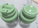 歐美邦榨汁杯果蔬榨汁機小型便攜式榨汁桶噸噸杯果汁機家用多功能冰沙機奶昔機攪拌杯電動(dòng)隨行杯秒碎冰 【雙杯雙蓋】清新綠1300ml 曬單實(shí)拍圖