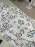 名創(chuàng)優(yōu)品（MINISO）100%純棉床單單件全棉被單230x250cm 宿舍家用雙人1.5-1.8米床 曬單實(shí)拍圖