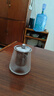 高石山玻璃茶壺加厚耐熱泡茶壺茶水分離單壺家用過濾小型煮茶器茶具套裝 【550ml】玻璃直筒壺 1L以上 曬單實(shí)拍圖