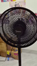 美的（Midea）【超級(jí)單品】七葉輕音立式電風(fēng)扇家用柔風(fēng)落地扇臺(tái)式桌面小型風(fēng)扇大風(fēng)量節(jié)能搖頭宿舍電扇 SAF30AB 曬單實(shí)拍圖