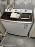 榮事達（Royalstar）洗衣機8公斤雙筒家用雙缸半自動(dòng)雙桶洗衣機甩干機洗脫分離 以舊換新  RP8030J 曬單實(shí)拍圖