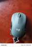 羅技（Logitech）M220 輕音鼠標(biāo) 無線鼠標(biāo) 辦公鼠標(biāo) 對稱鼠標(biāo) 帶無線微型接收器 灰黑色 曬單實拍圖