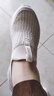 斯凱奇（Skechers）女鞋秋季懶人一腳蹬健步鞋軟底休閑鞋外穿運動(dòng)鞋跑步鞋117440 曬單實(shí)拍圖