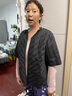 CamalgOri輕薄貼身羽絨服馬甲內(nèi)穿背心內(nèi)膽短袖保暖坎肩上衣無(wú)袖打底衫秋冬 暗扣黑色 4XL 建議145-160斤 曬單實(shí)拍圖