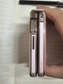 FEIIE【中軸創(chuàng  )意·帶掛鏈】適用華為Pocket2手機殼P60POCKET浮雕磁吸中軸保護套P50金梵寶相圖S復古國潮 帶短款手鏈【金梵寶相圖粉】高端皮紋款 華為 Pocket 2 曬單實(shí)拍圖
